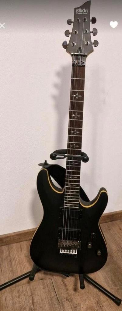 Schecter demon 6 FR, Ophalen of Verzenden, Zo goed als nieuw, Solid body, Overige merken
