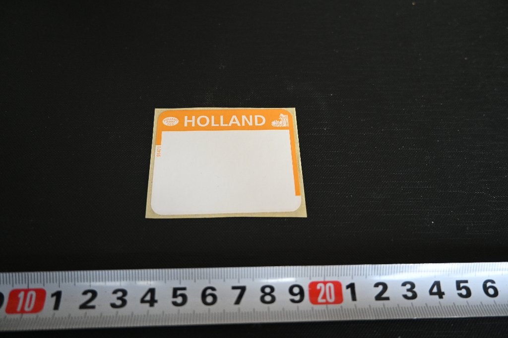 sticker HOLLAND, Ophalen, Zo goed als nieuw