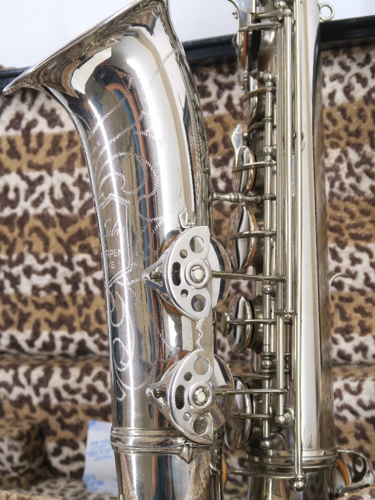 Saxofoon Tenor De Prins Antwerp, Ophalen of Verzenden, Zo goed als nieuw, Tenor, Met koffer