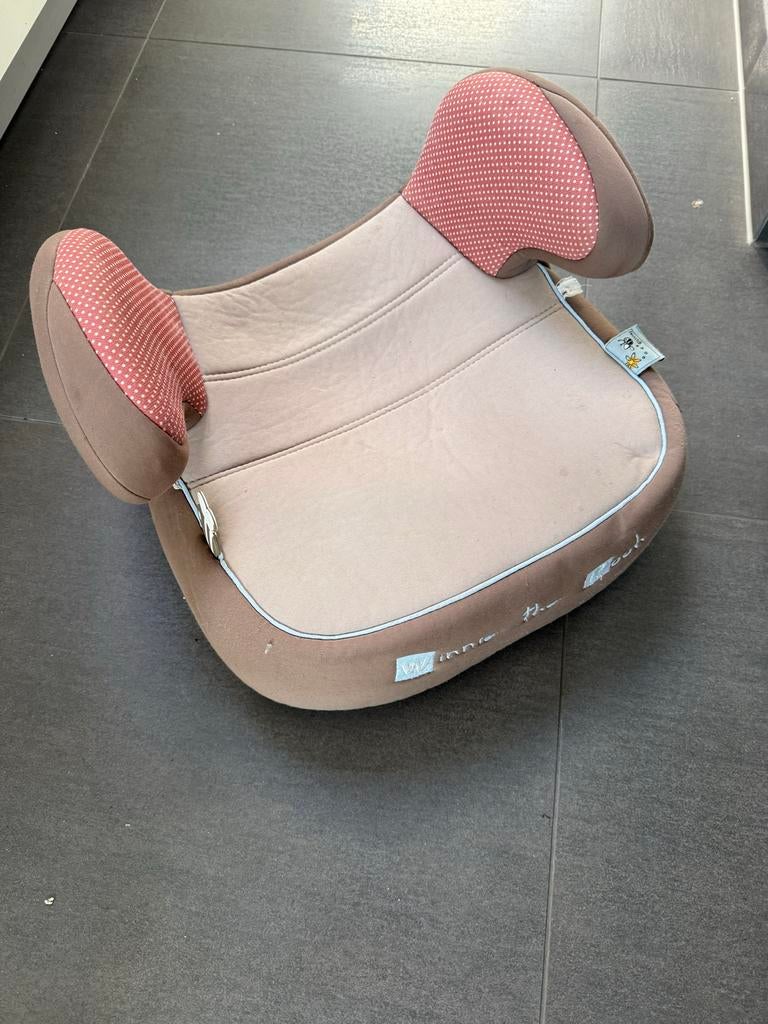 Autostoel verhoger Winnie the Pooh, Overige merken, 15 t/m 36 kg, Ophalen of Verzenden, Gebruikt