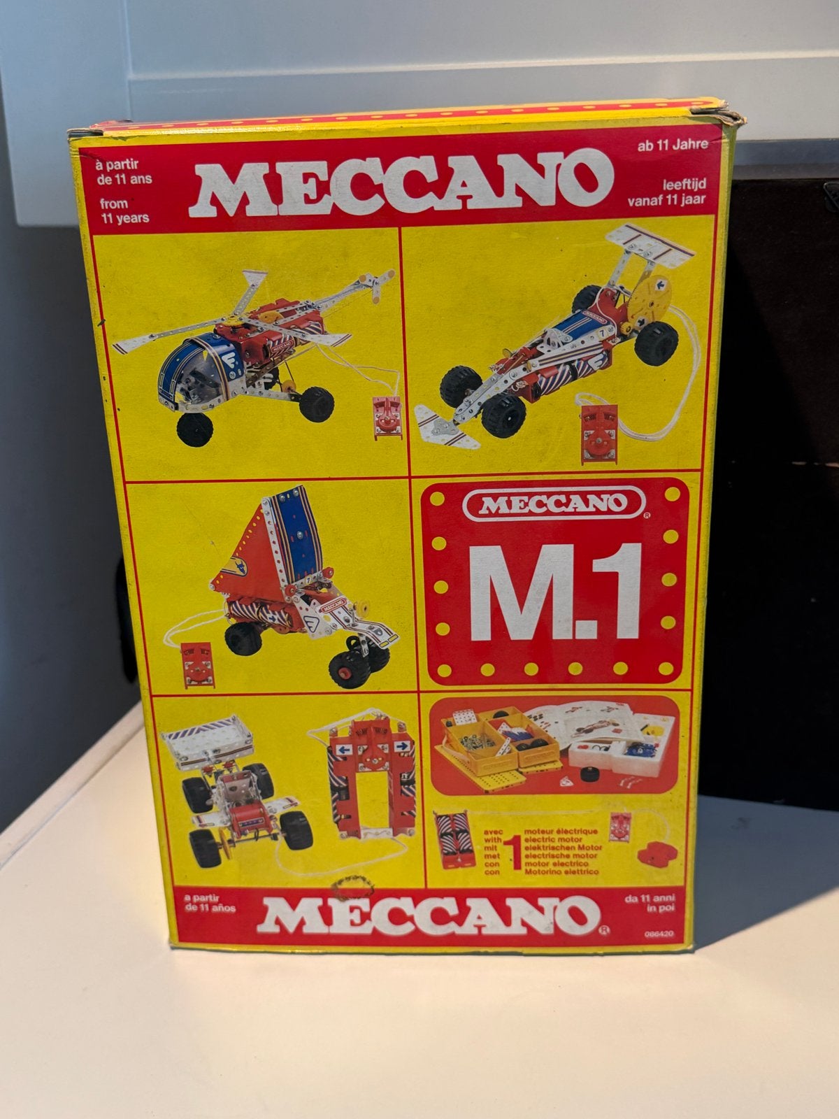 Meccano M.1 Bouwdoos - Vintage Constructiespeelgoed, Ophalen of Verzenden, Gebruikt, Overige merken