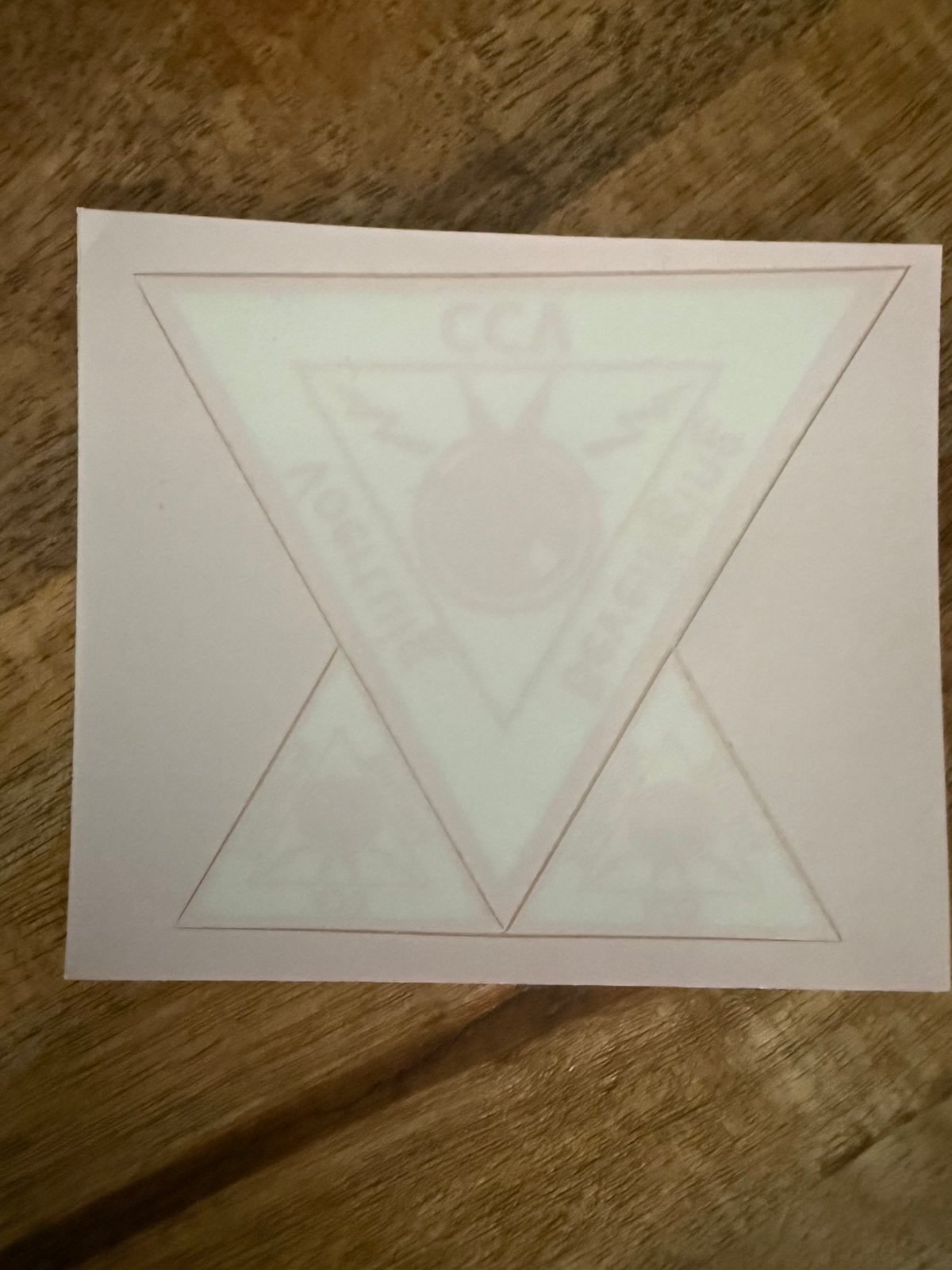 Originele SCM/CCV Alarmsticker, Ophalen of Verzenden, Nieuw