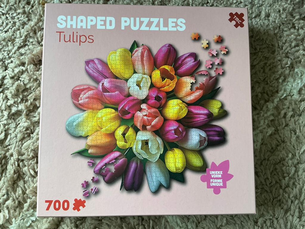 Tulpen puzzel 700 stukjes, Hobby en Vrije tijd, Ophalen of Verzenden, 500 t/m 1500 stukjes, Zo goed als nieuw, Legpuzzel