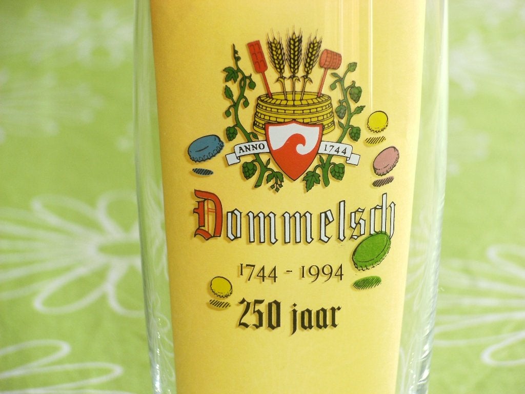 Dommelsch 1744 - 1994 / 250 jaar glas, Ophalen of Verzenden, Zo goed als nieuw, Glas of Glazen, Dommelsch