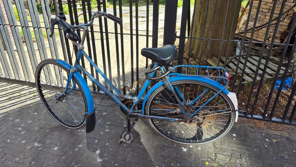Blue Women's model bicycle, Ophalen, Gebruikt, Overige typen, 80 kg of meer