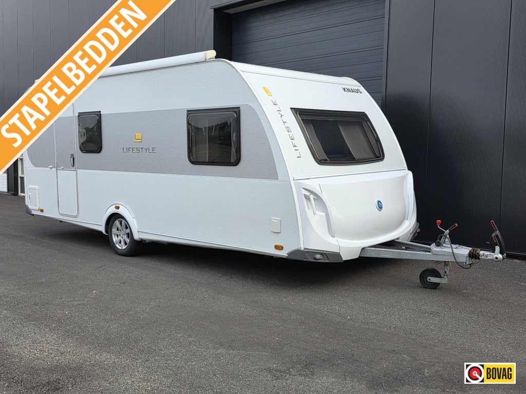 Knaus Lifestyle 550 LK Lounge amp; Stapelbed, Overige typen, Schokbreker, Bedrijf, 5 tot 6 meter