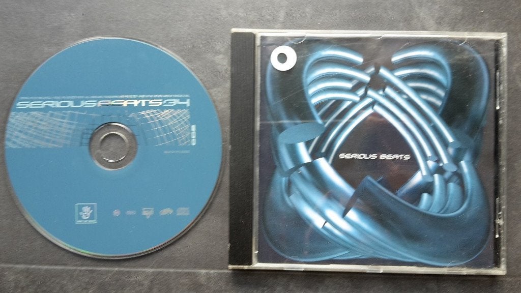 CD - Serious Beats 34 - Mist CD1 en voorcover, Cd's en Dvd's, Ophalen of Verzenden, Zo goed als nieuw, Trance, Verzamelalbum