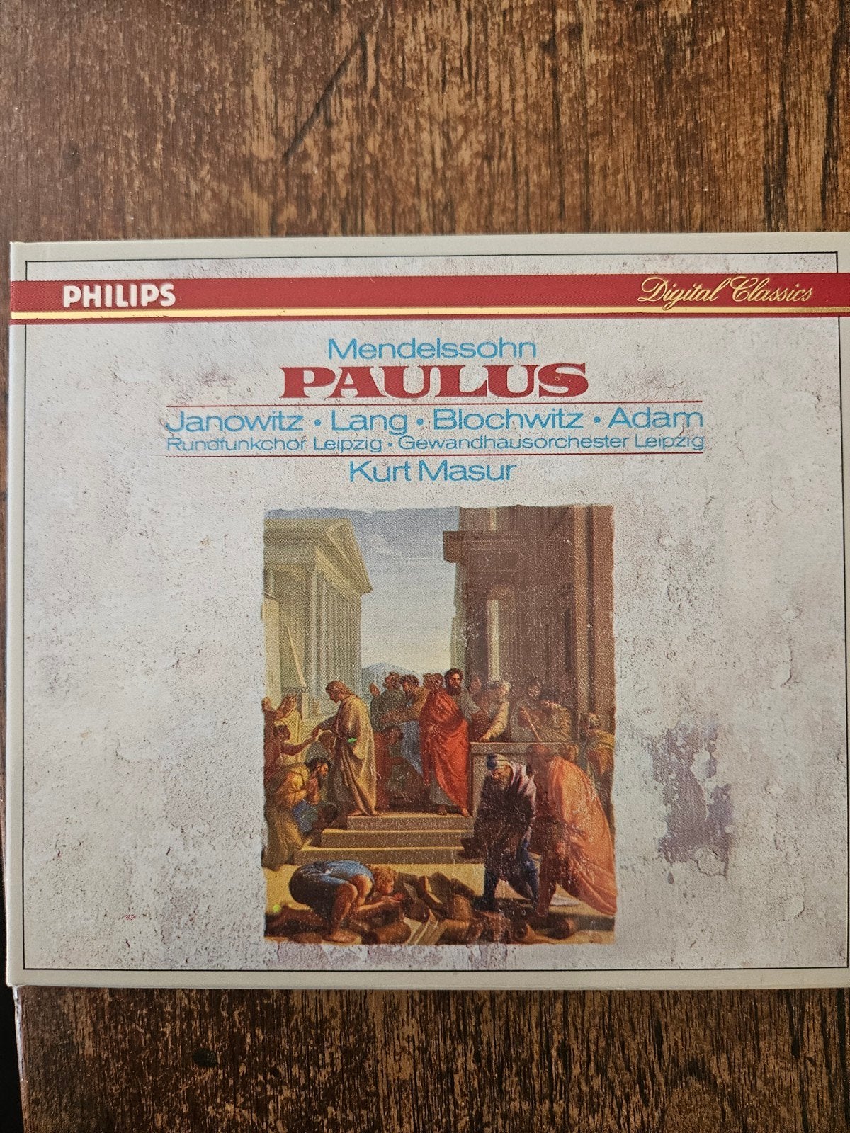 Mendelssohn - Paulus Oratorium - Kurt Masur (CD), Ophalen of Verzenden, Romantiek, Zo goed als nieuw, Orkest of Ballet