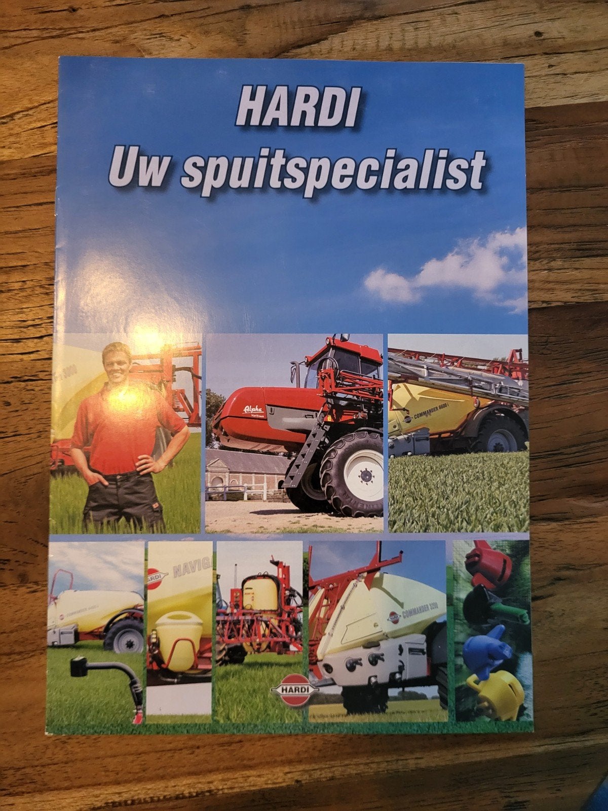tractor folder HARDI uw spuitspecialist, Ophalen of Verzenden, Zo goed als nieuw