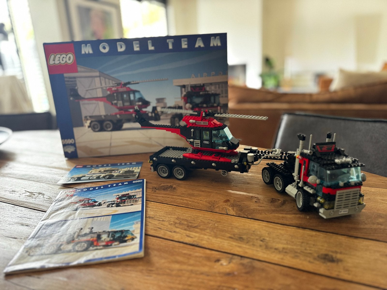 LEGO Model Team 5590 - 100% compleet en netjes, Kinderen en Baby's, Gebruikt, Lego, Compleet, Ophalen of Verzenden