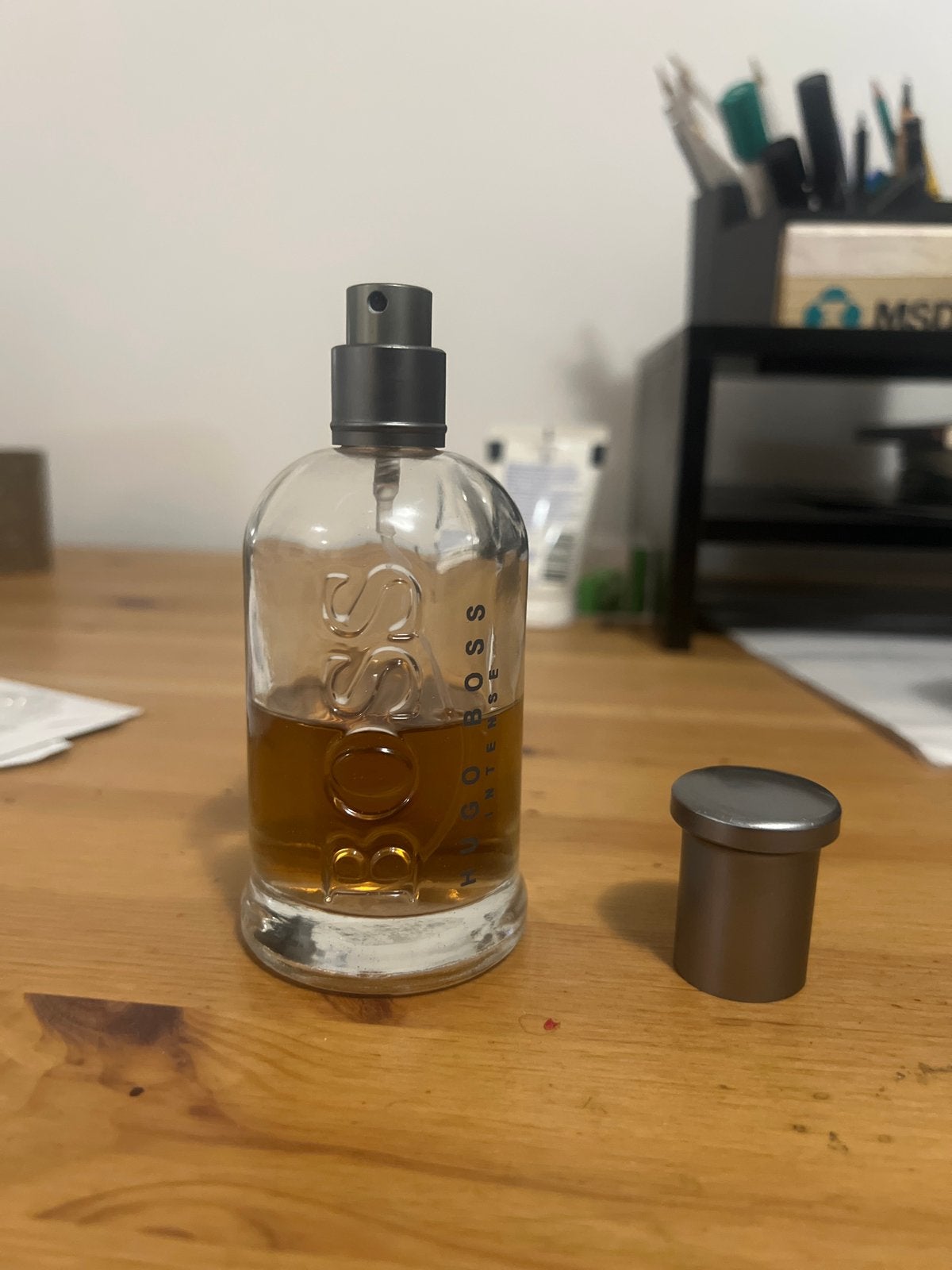BOSS Bottled Intense Eau de Parfum (2016) (UIT PRODUCTIE), Ophalen of Verzenden, Gebruikt