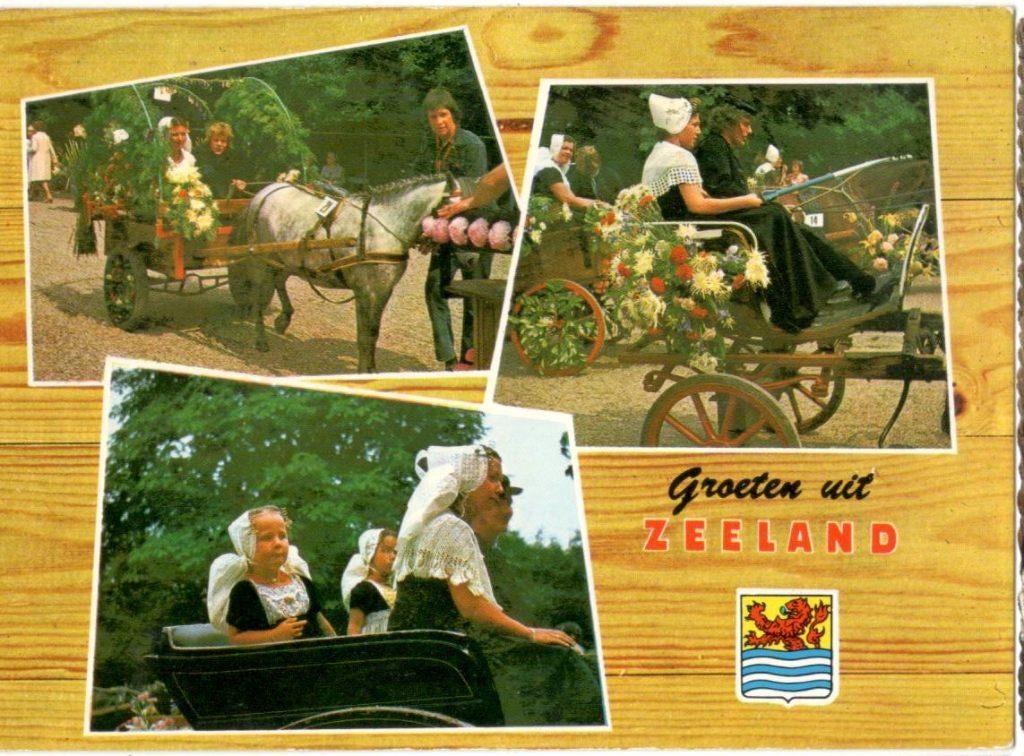 Zeeland Zeeuwse klederdracht, Verzenden, 1980 tot heden, Gelopen, Zeeland