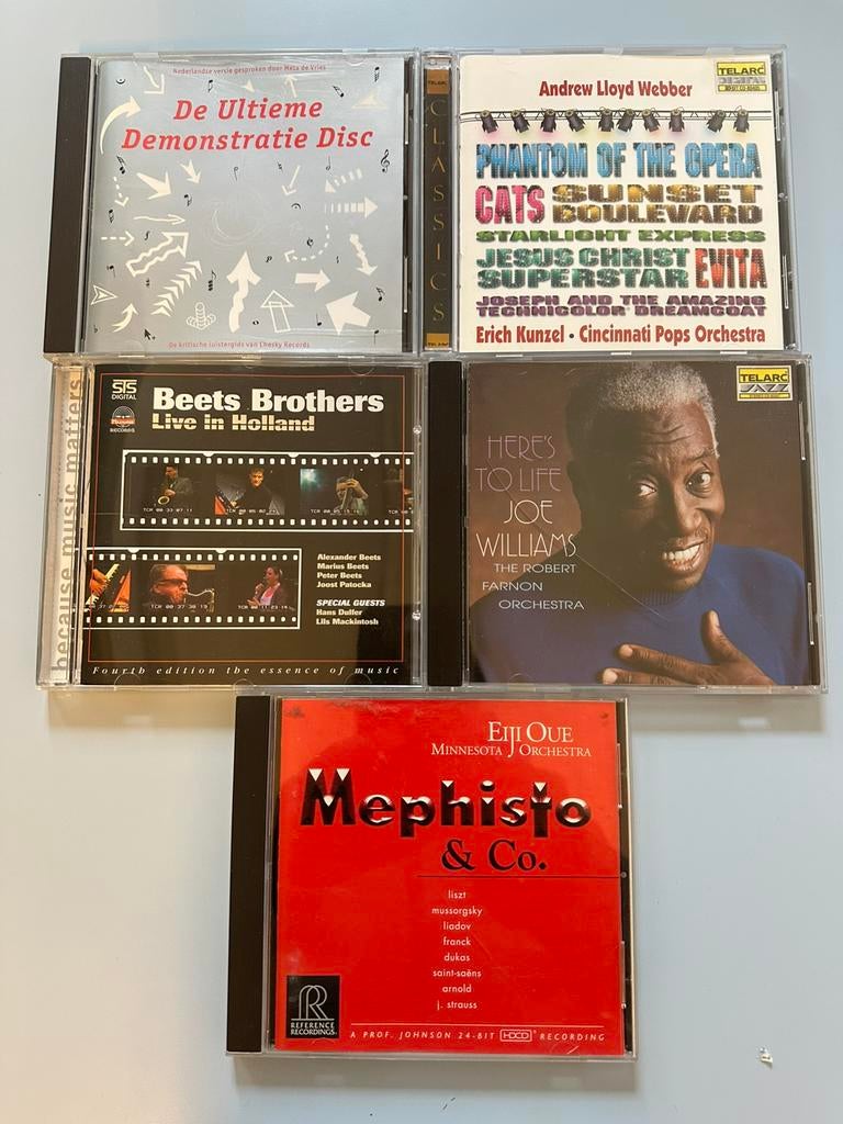 Mooie audiophile top cd,s, Ophalen of Verzenden, Zo goed als nieuw
