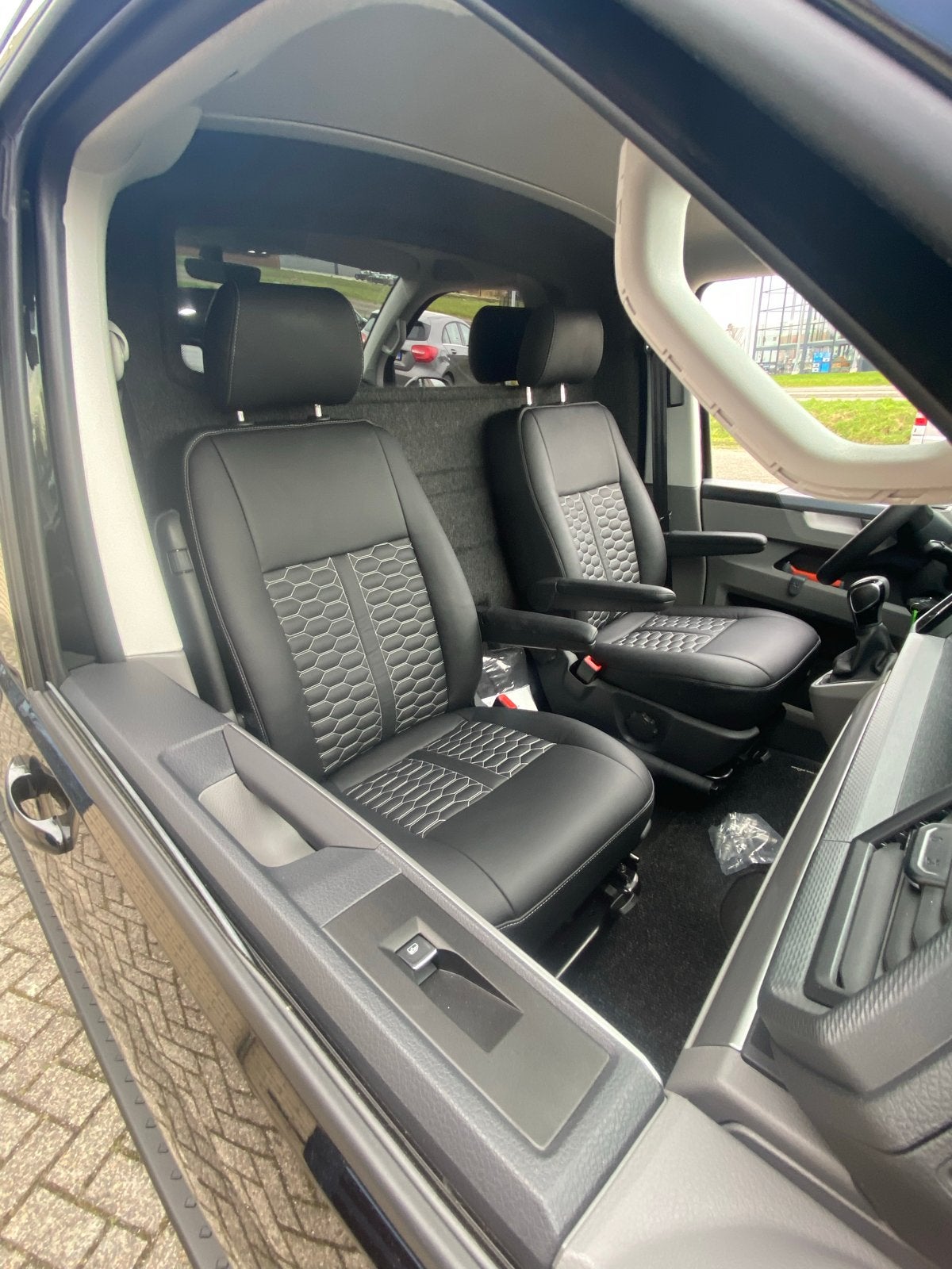 VW T6 voorstoelen nappa leer, Auto-onderdelen, Gebruikt, Volkswagen, D, Ophalen