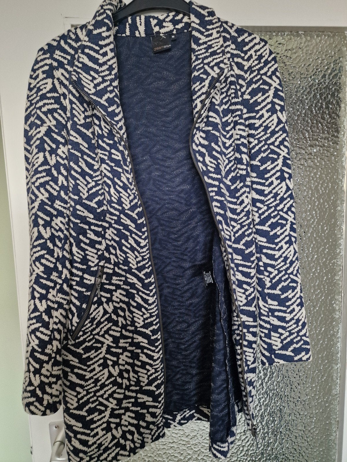 DreamSTAR Jas met abstract patroon, maat M, Maat 38/40 (M), DreamSTAR, Zwart, Ophalen of Verzenden
