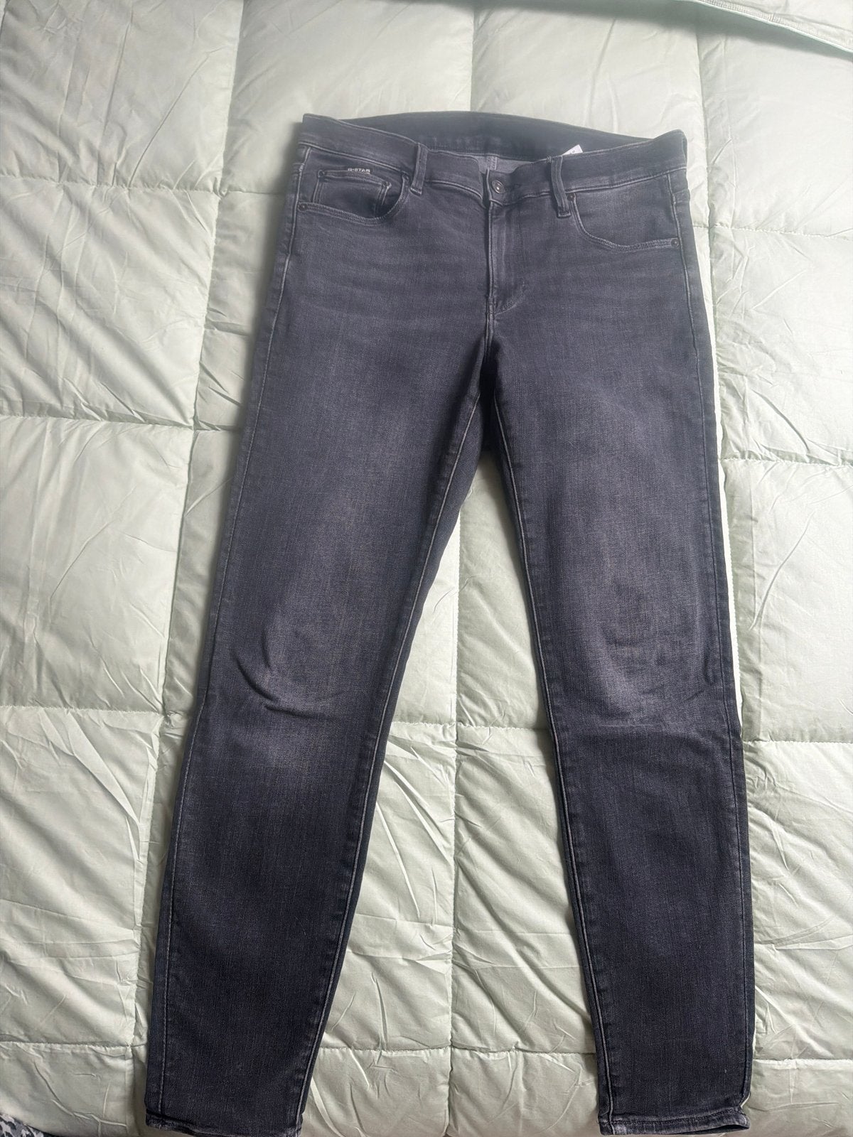 G-Star RAW Dames Skinny Jeans - Zwart/Grijs, Ophalen, Zo goed als nieuw, Zwart, Overige jeansmaten