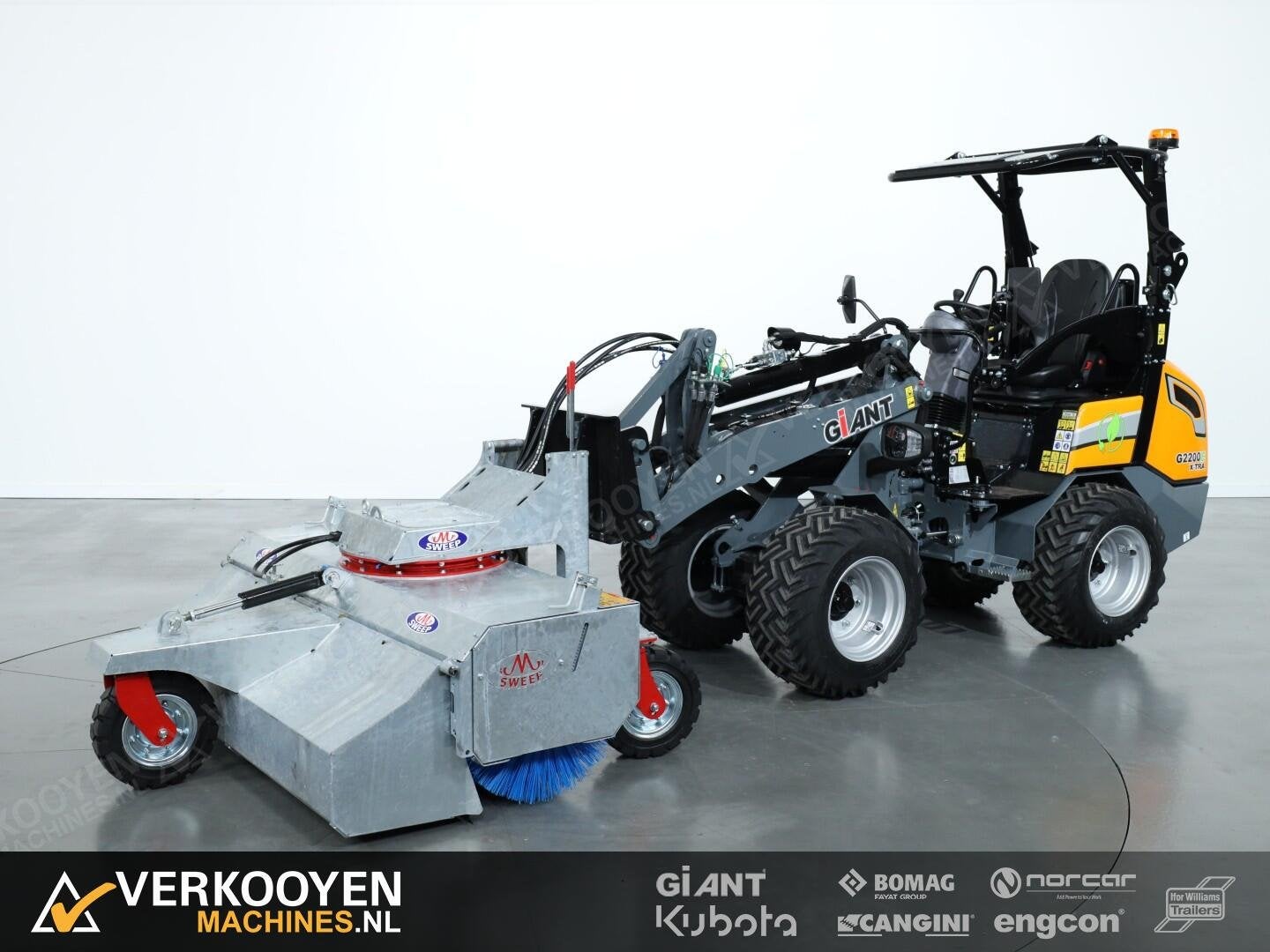 2026 M-Sweep HSTV 600P G 175cm Veegmachine VK10366