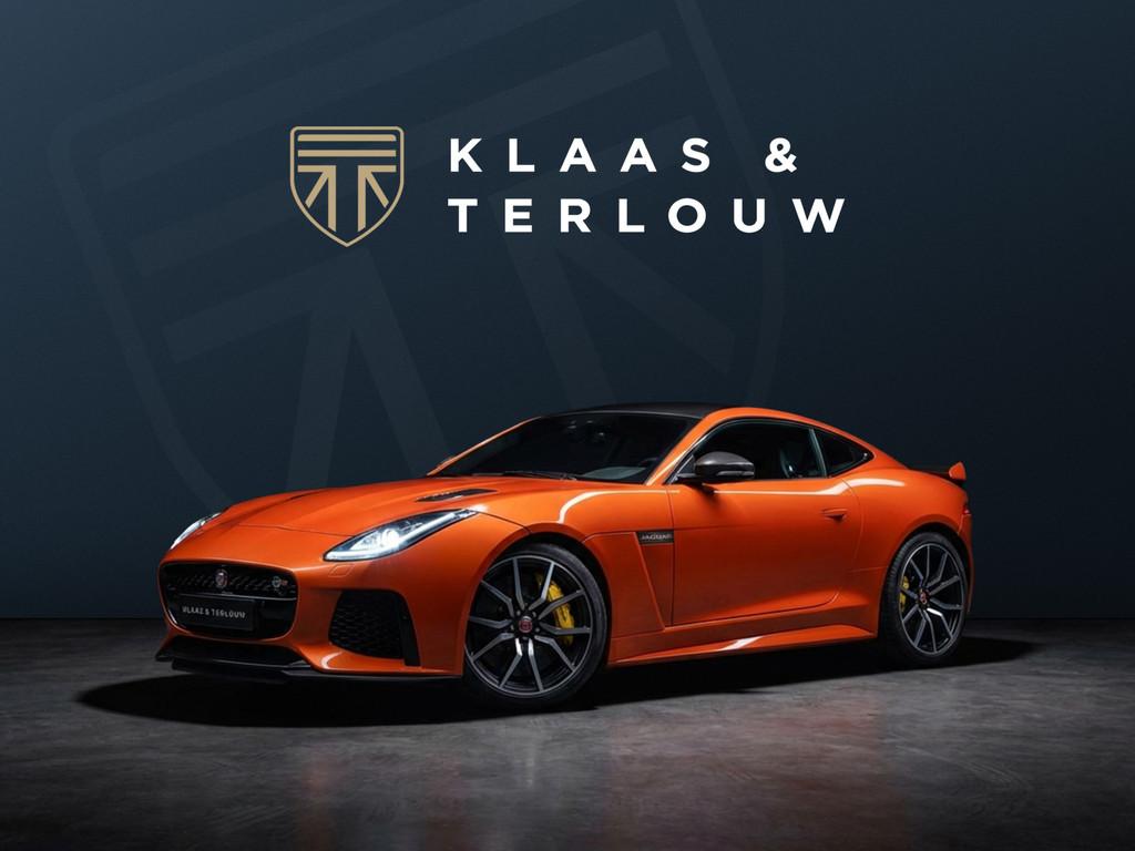 Jaguar F-Type 5.0 V8 SVR Coupé AWD / Carbon Keramisch / Mer, Auto's, Jaguar, Automaat, Bi-Xenon koplampen, Overige kleuren, 1679 kg