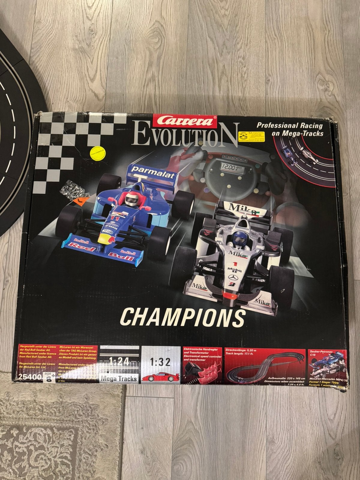 Carrera Evolution Champions 25400 Racebaan werkend/compleet, Kinderen en Baby's, Speelgoed | Racebanen, Racebaan, Carrera, Ophalen of Verzenden
