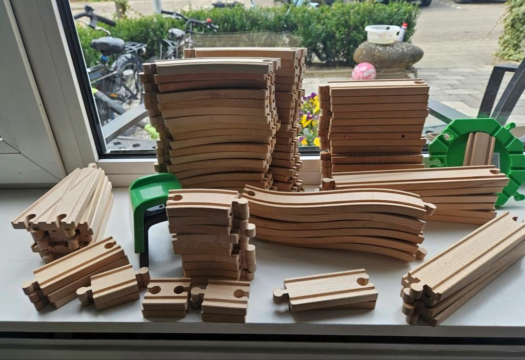 Ikea Lillabo treinspoor, Ophalen, Gebruikt