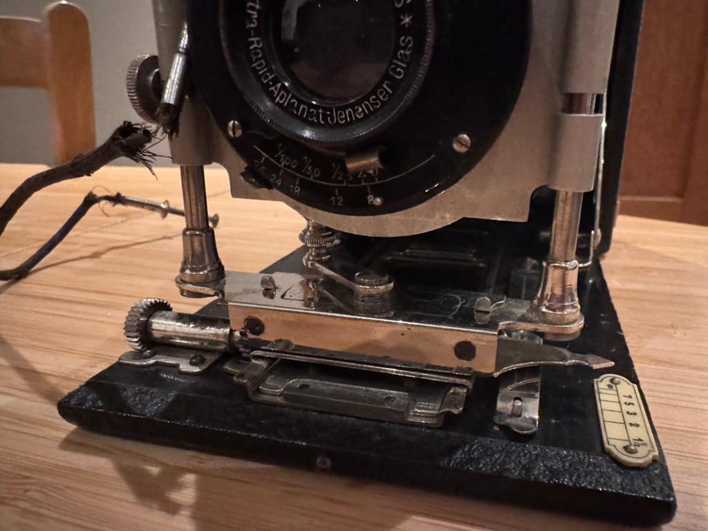 3 vintage camera’s (1900-1950) met bijbehorende tas, Ophalen of Verzenden, Gebruikt, Compact, Overige Merken