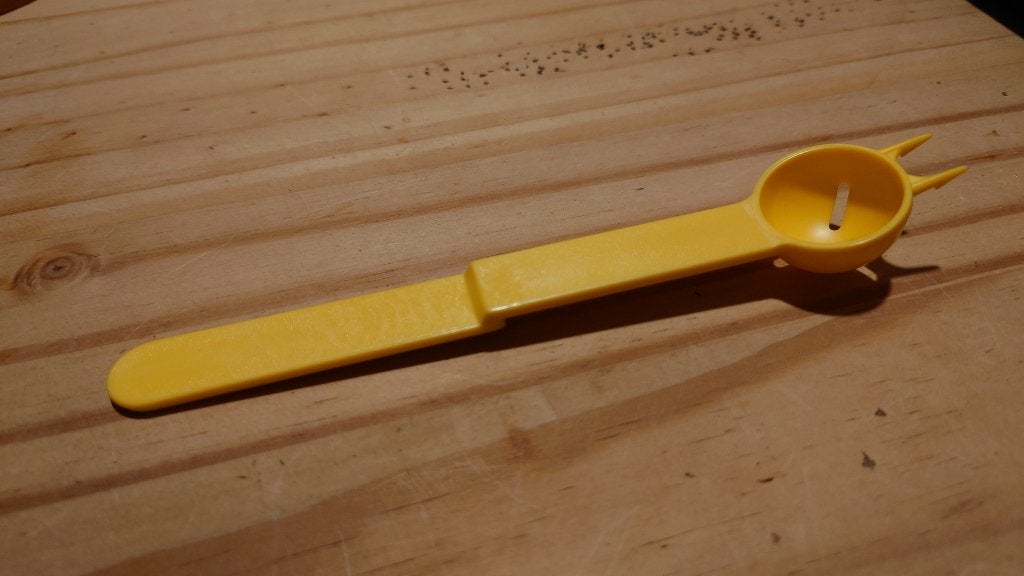 Tupperware zuurkatje zuurprikker Geel NIEUW, Ophalen of Verzenden, Nieuw, Geel, Overige typen