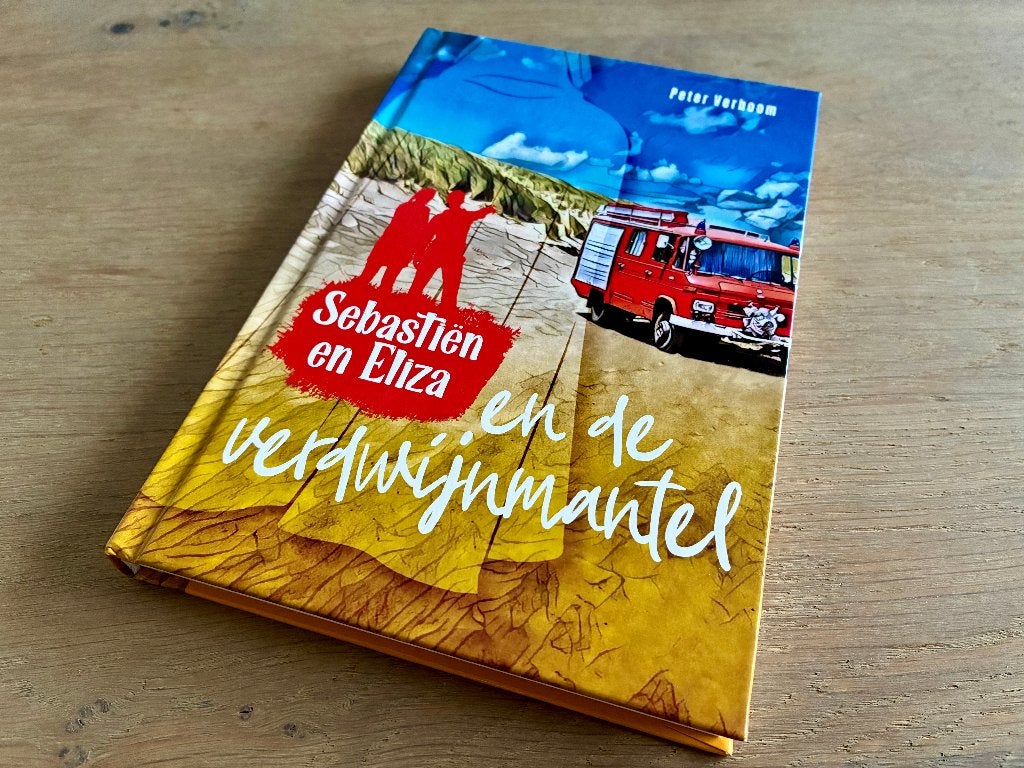 Sebastiën en Eliza en de verdwijnmantel – Peter Verboom, Ophalen of Verzenden, Zo goed als nieuw