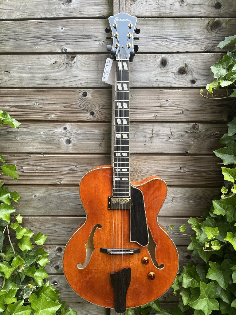 Eastman AR580CE Honeyburst, Ophalen, Nieuw, Hollow body, Overige merken