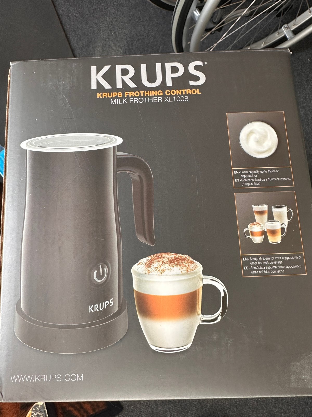 krups nieuwe melkopschuimer, Witgoed en Apparatuur, Ophalen of Verzenden, Nieuw
