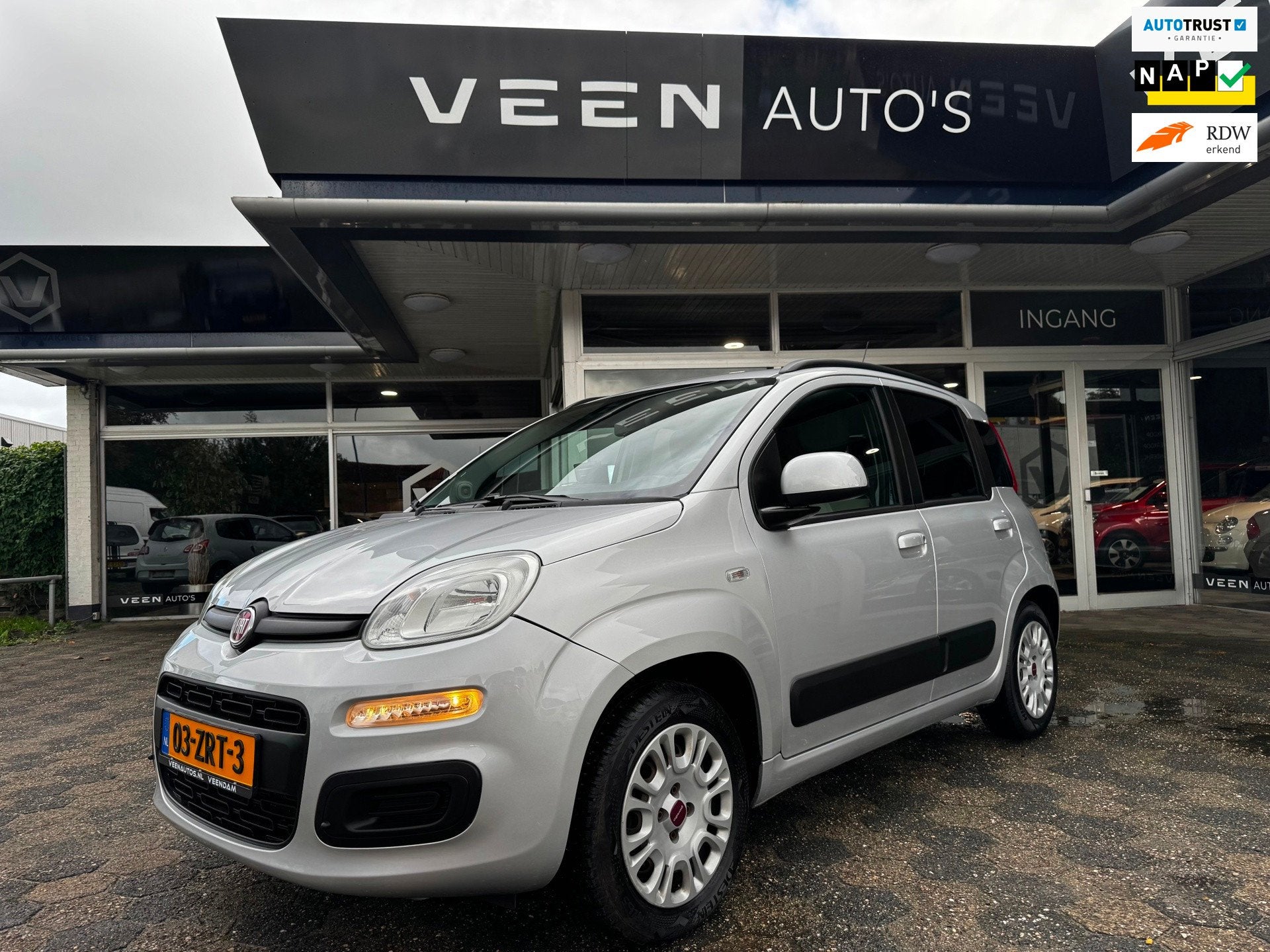 Fiat Panda 0.9 TwinAir Lounge Automaat Airco Trekhaak NAP, Auto's, Euro 5, 86 pk, Panda, Origineel Nederlands