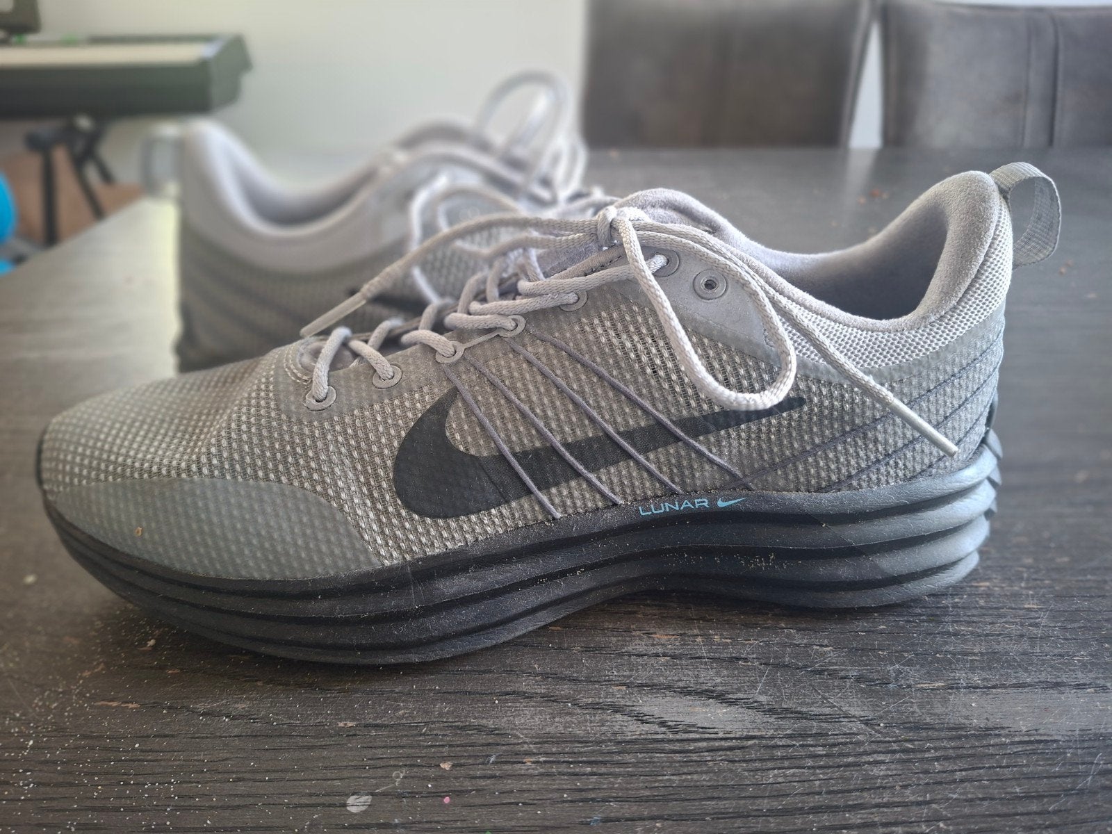 Nike Lunar Roam grijs maat 44,5, Ophalen of Verzenden, Zo goed als nieuw, Hardloopschoenen, Nike