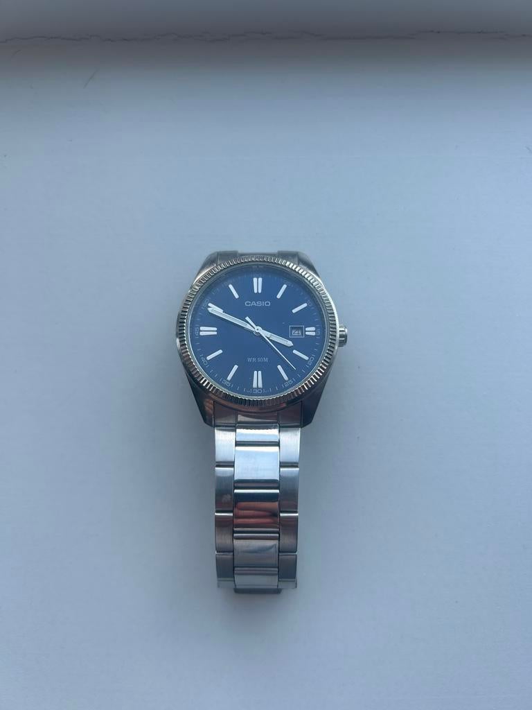 Casio horloge WR 50M, Staal, Polshorloge, Nieuw, Ophalen of Verzenden