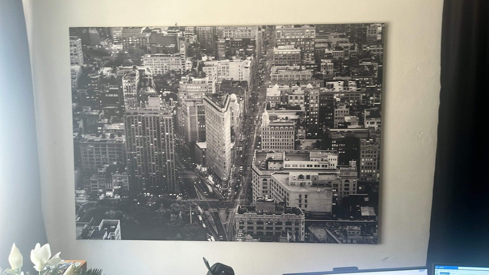 MOET WEG! IKEA doekposter New York 200x140cm, Huis en Inrichting, Woonaccessoires | Schilderijen, Tekeningen en Foto's, Ophalen