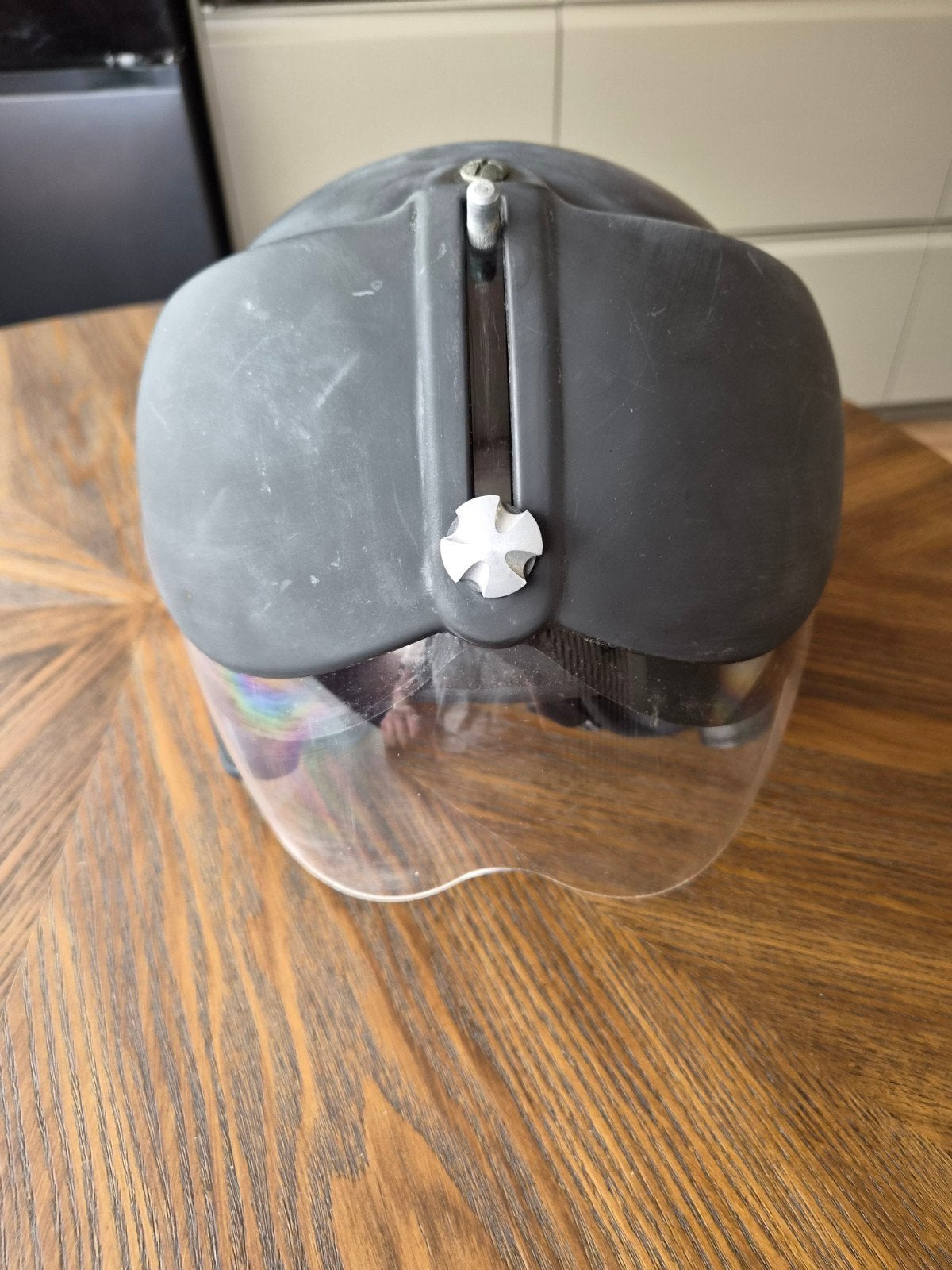 GPA Motorhelm - Zwart, Tweedehands, Ophalen, Tweedehands, Handschoenen