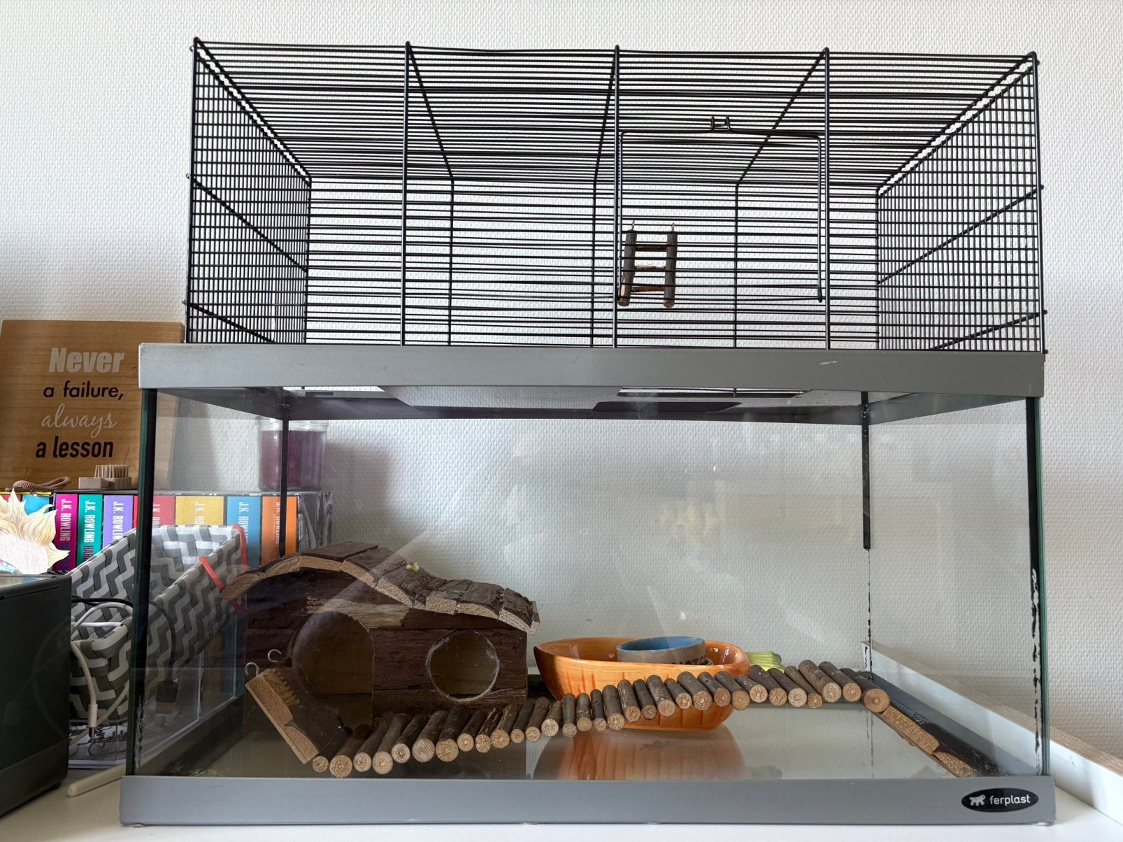 Hamsterhok, Dieren en Toebehoren, Gebruikt, Minder dan 75 cm, Ophalen, Minder dan 60 cm