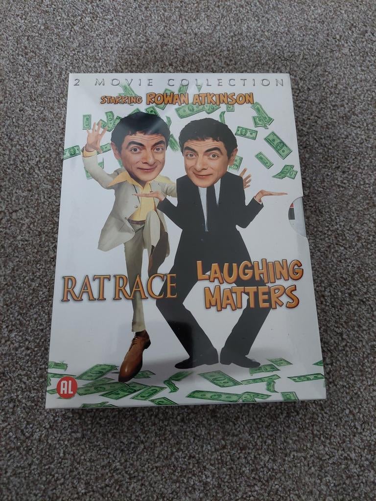 Rowan Atkinson: Rat Race & Laughing Matters (NIEUW in seal), Alle leeftijden, Ophalen of Verzenden, Nieuw in verpakking, Boxset