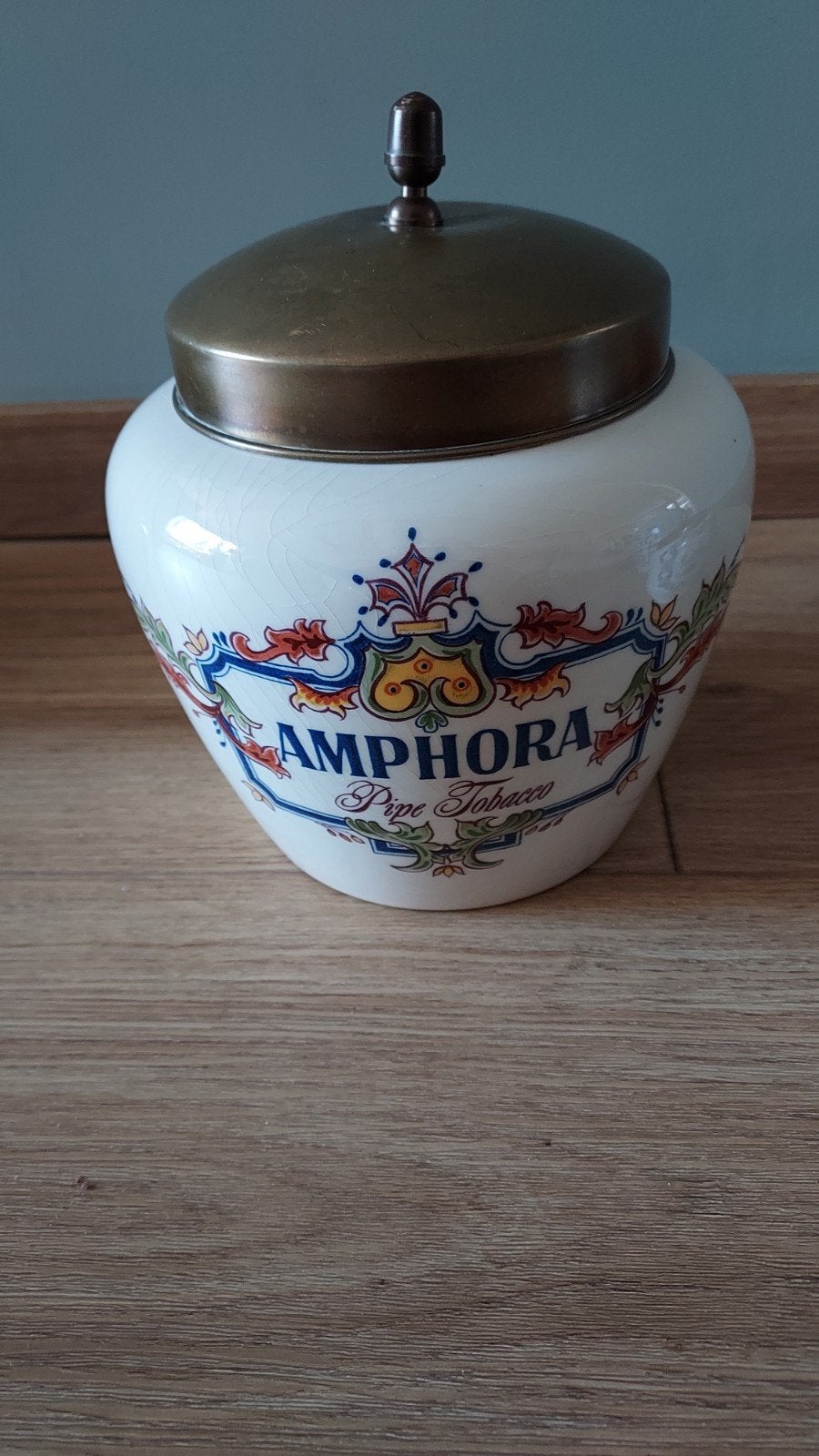 Zenith Gouda tabakspot "Amphora Pipe Tobacco", Antiek en Kunst, Antiek | Porselein, Ophalen of Verzenden