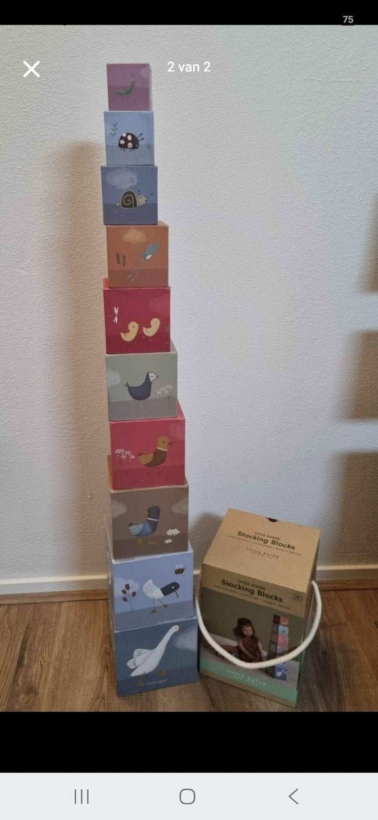 Little Dutch stapeltoren, Kinderen en Baby's, Ophalen, Zo goed als nieuw, Overige typen