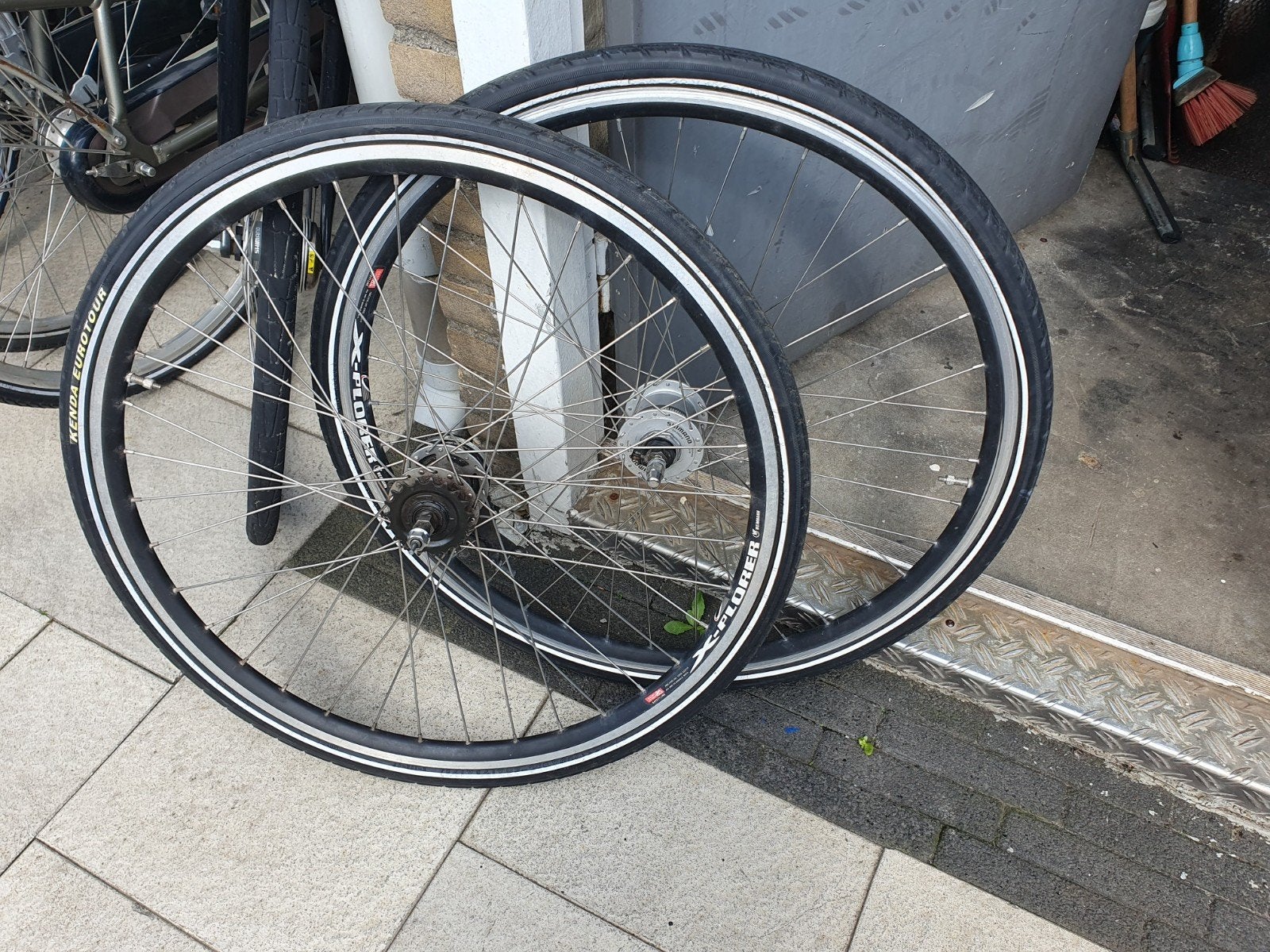 velgen set 28 inch 3 nexus versnellingen, Fietsen en Brommers, Ophalen, Zo goed als nieuw, Stadsfiets, Aluminium