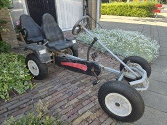 Stoere duo skelter / trapkart – ideaal voor kinderen!, Ophalen, Gebruikt, Berg, Duozit