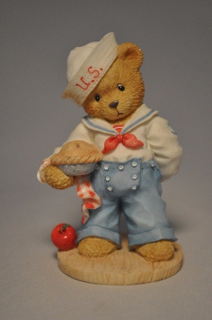 Cherished teddies Bob, Verzamelen, Beren en Cherished Teddies, Ophalen of Verzenden, Zo goed als nieuw, Beeldje, Cherished Teddies