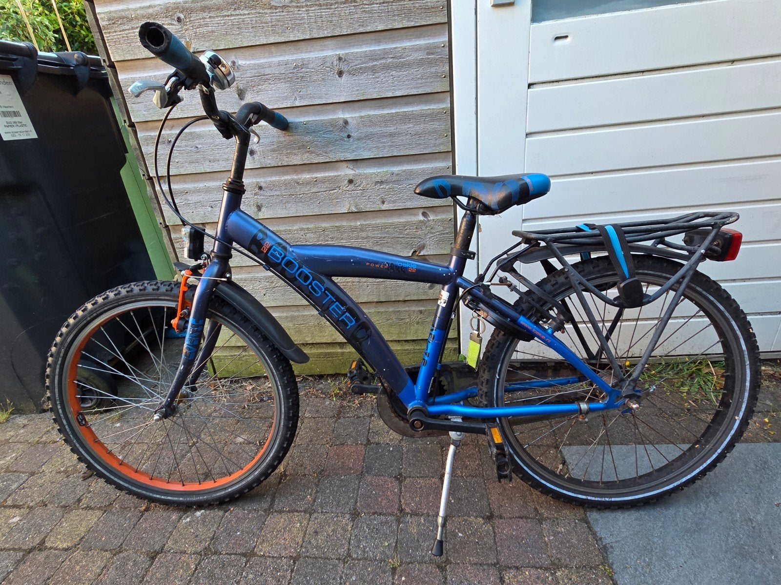 Loekie Booster 22 inch kinderfiets - onderhoud nodig, Ophalen, Terugtraprem, 22 inch, Gebruikt