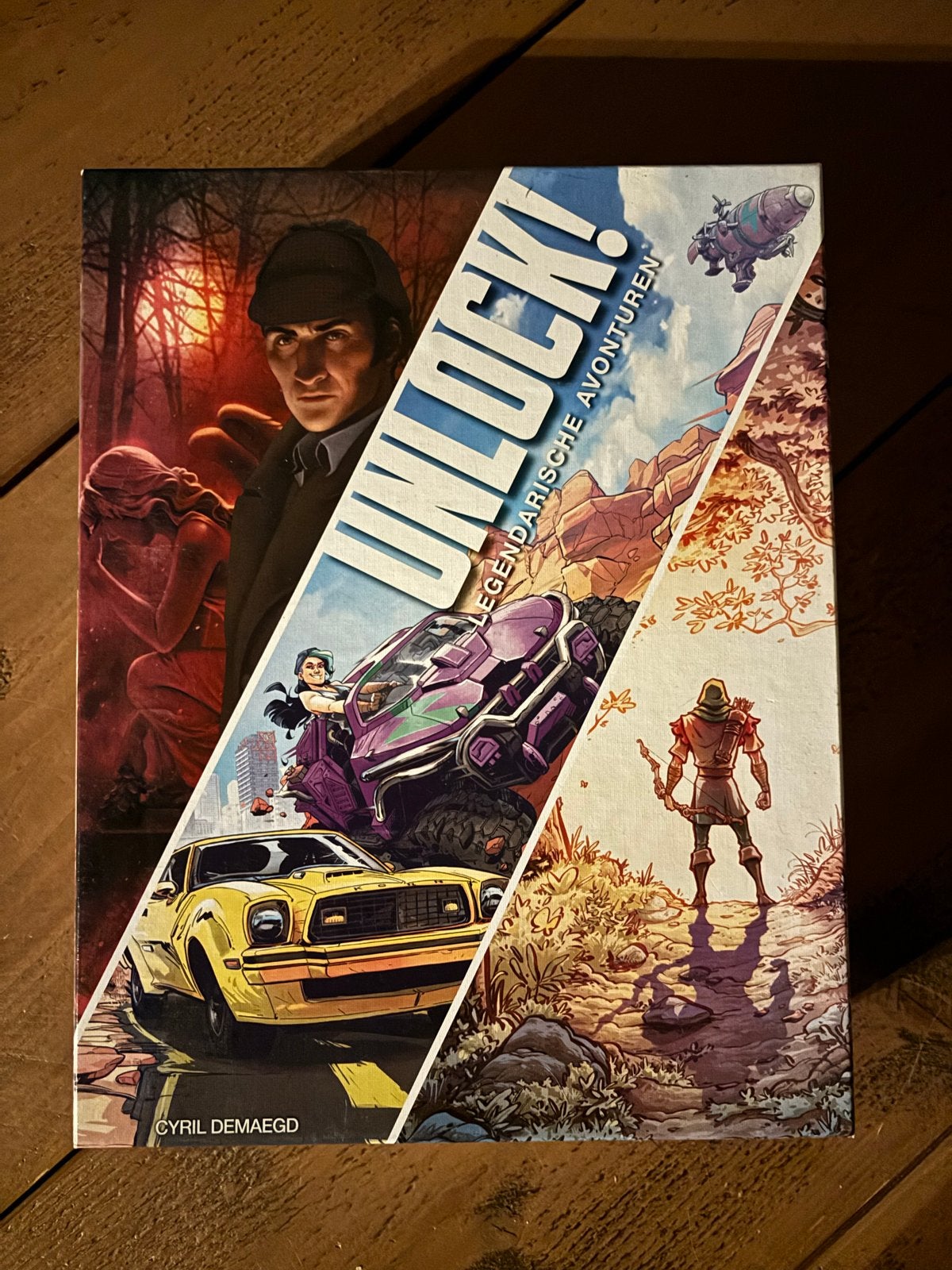 Unlock! Legendarische Avonturen Bordspel, Een of twee spelers, Ophalen, Zo goed als nieuw