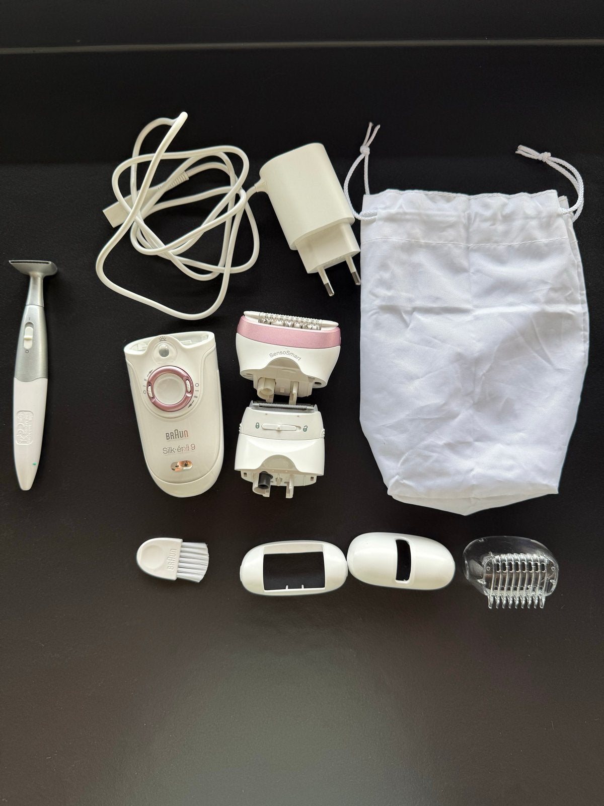Braun Silk-épil 9 Epilator - Wit/Rosé, Ophalen of Verzenden, Gebruikt, Overige typen