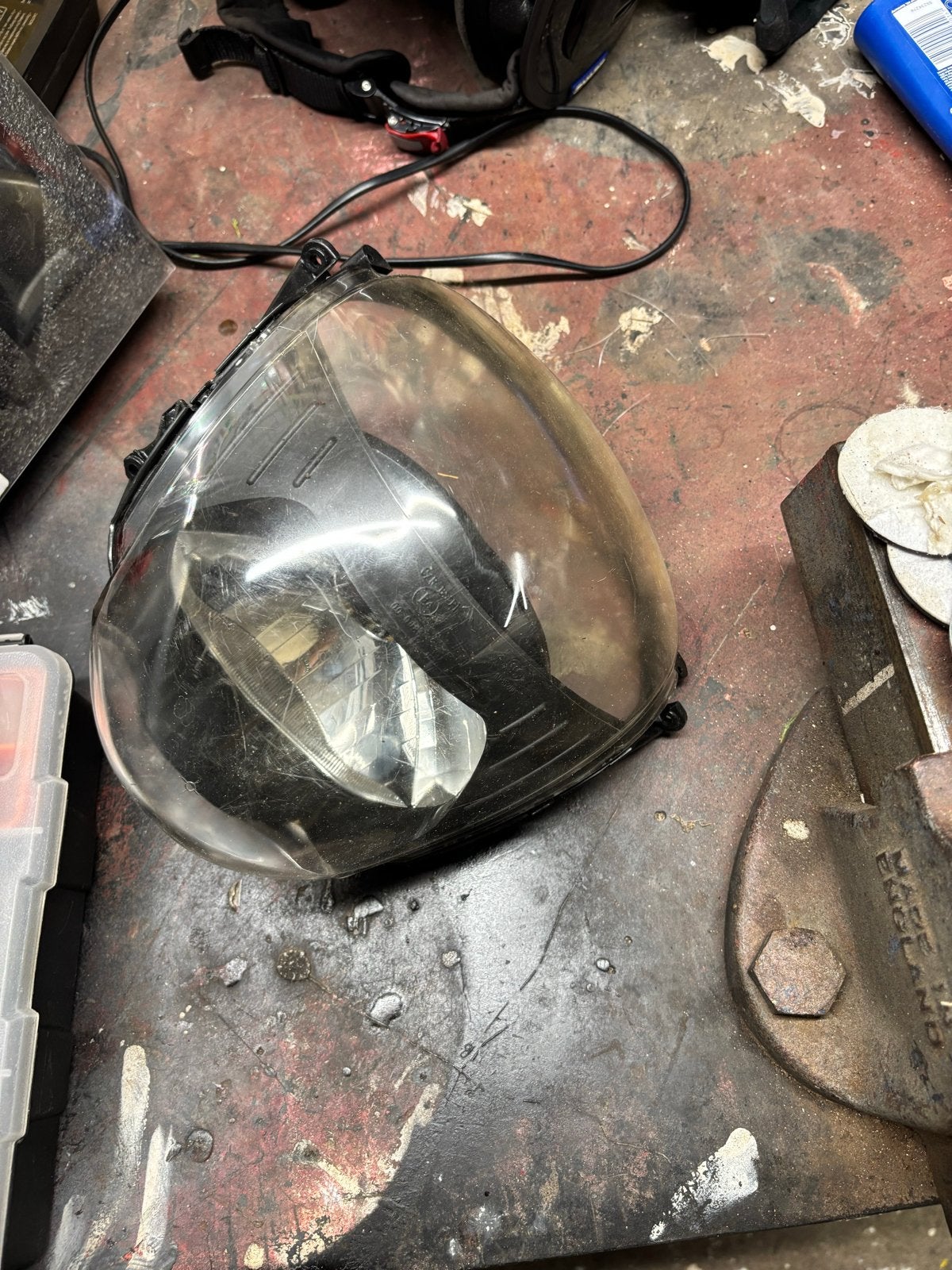 Koplamp unit voor Piaggio Zip - Gebruikt, Ophalen of Verzenden, Gebruikt, Koplamp, Piaggio