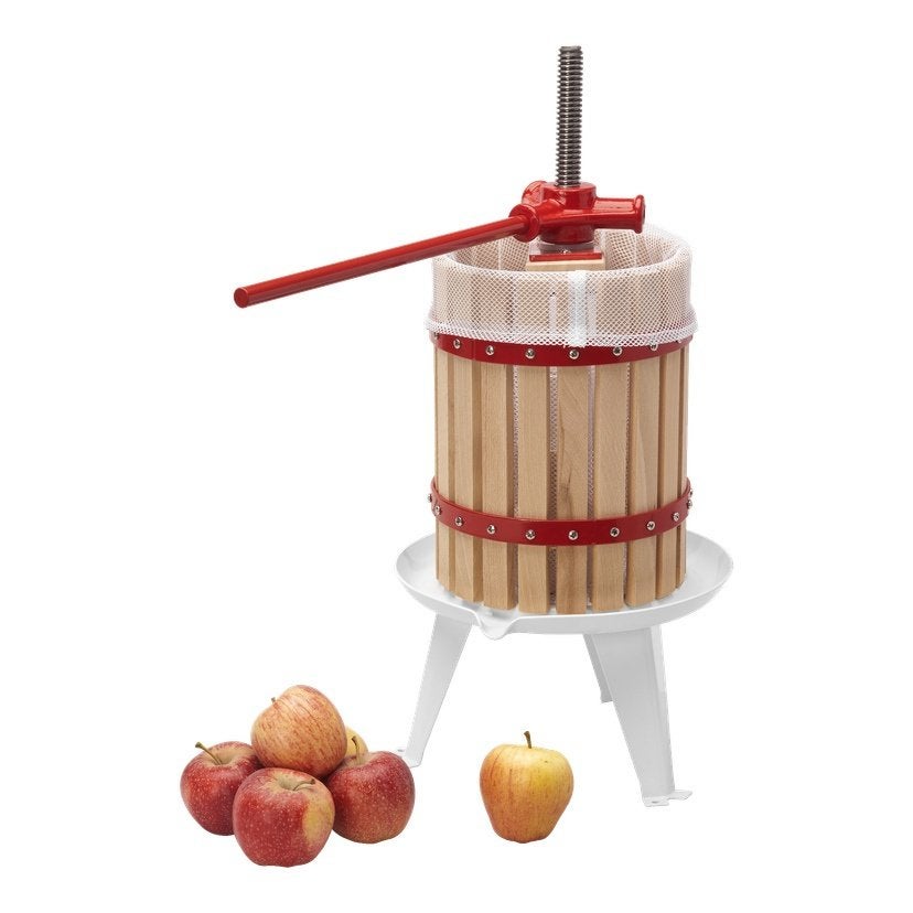 Menuett fruitpers 6 liter – ongebruikt, verpakking geopend, Ophalen, Overige typen, Hout, Nieuw