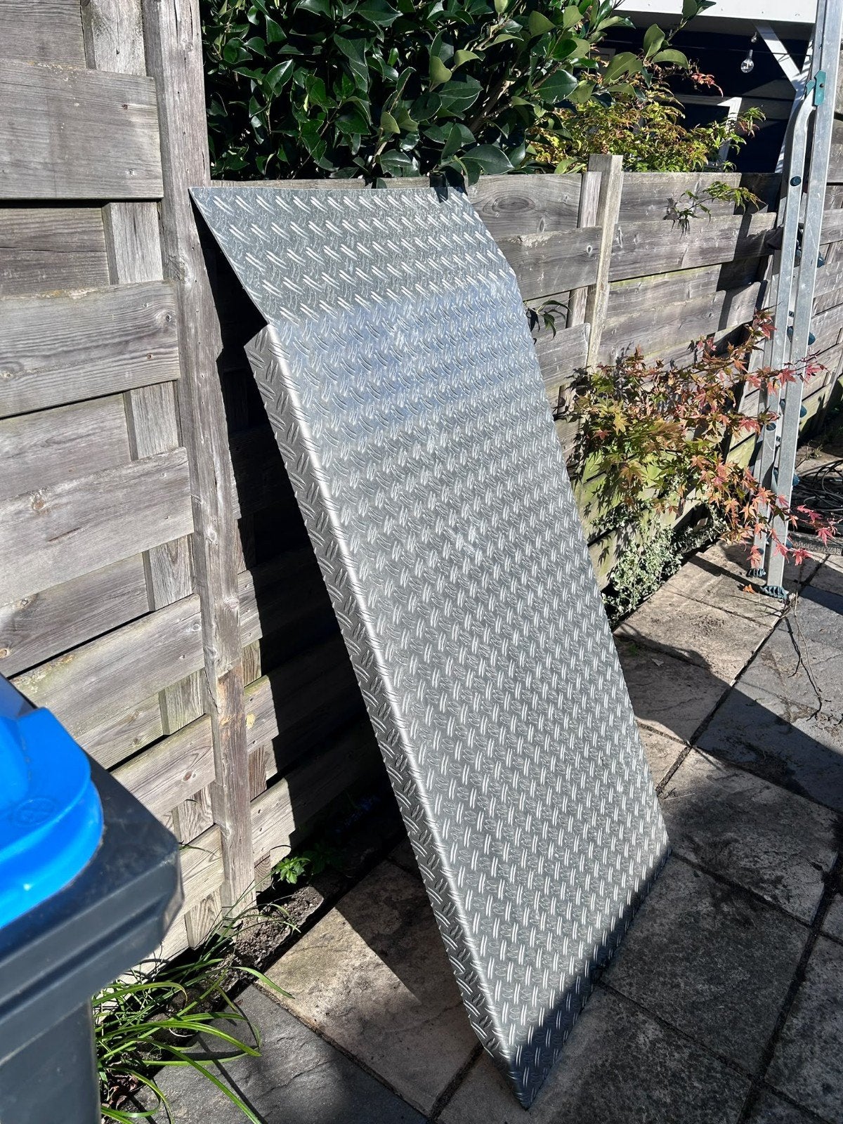 aluminium oprijplaat, Ophalen, Gebruikt, Aluminium