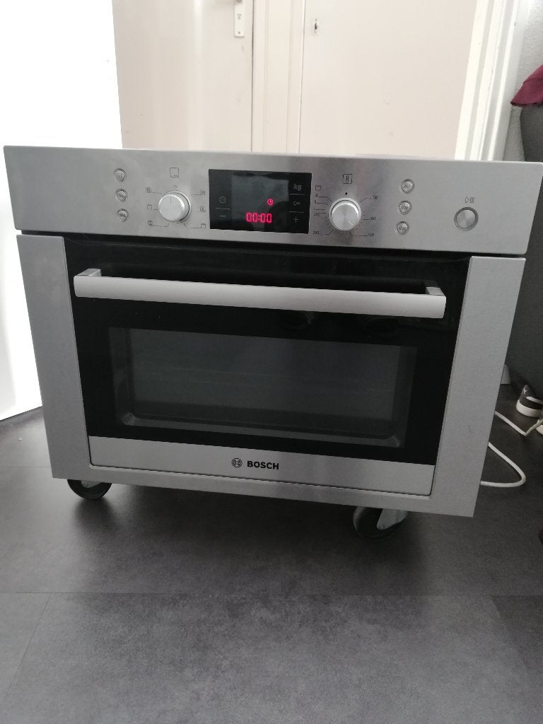 Bosch inbouw oven combi magnetron functie  type HBC84K553N, Witgoed en Apparatuur, Ovens, Ophalen, Minder dan 45 cm, Gebruikt