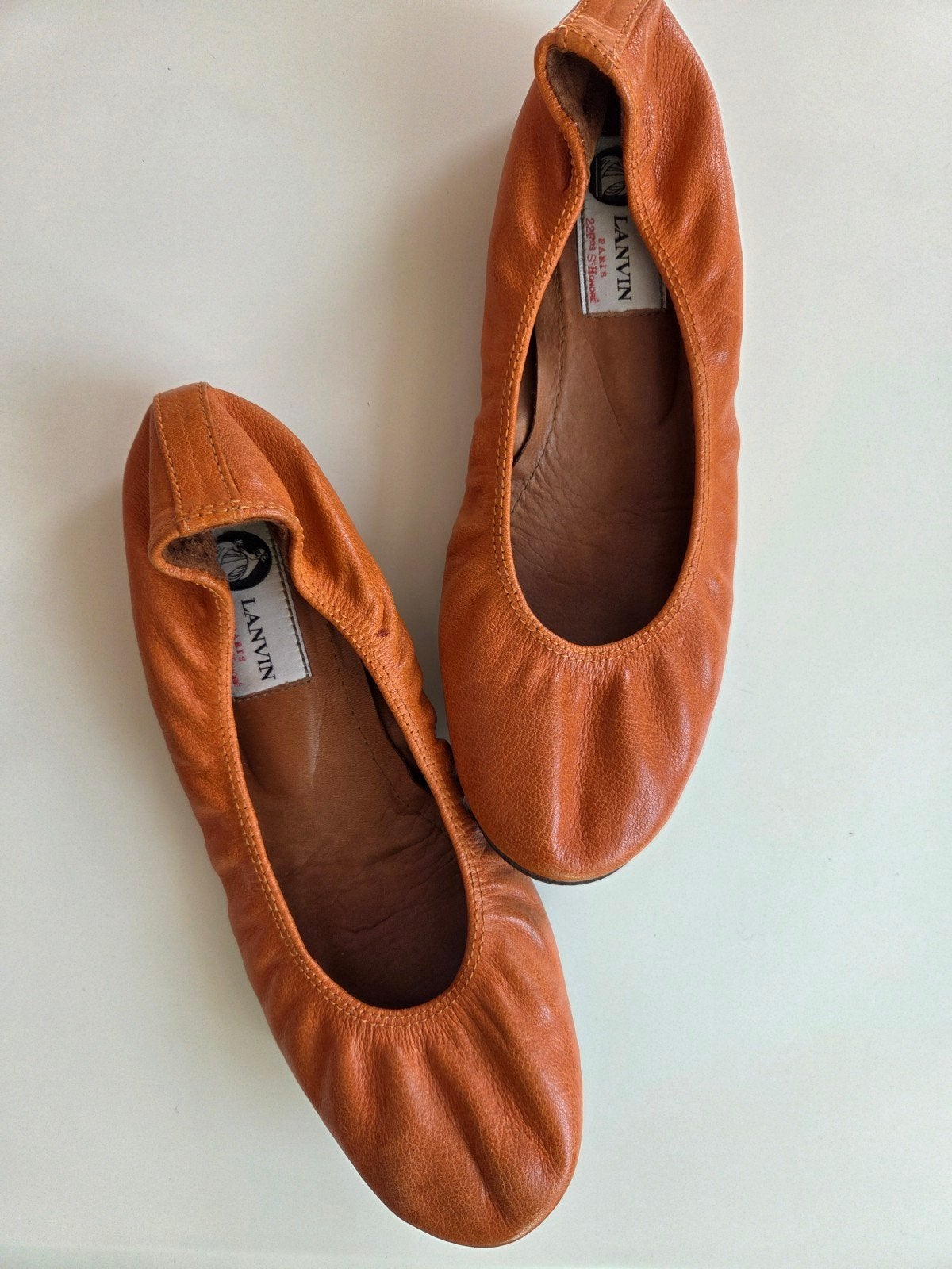 Originele Lanvin vouwballerinas, Ophalen of Verzenden, Zo goed als nieuw, Schoenen
