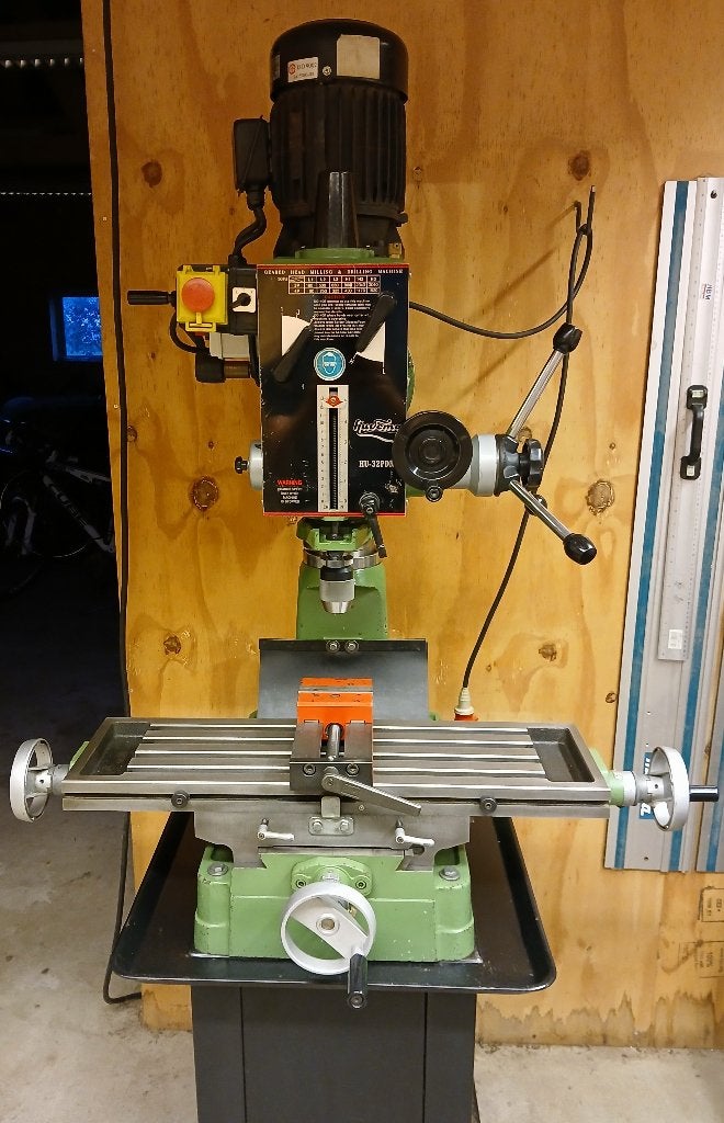 Boor freesmachine huvema hu 32 pdm, Doe-het-zelf en Verbouw, Ophalen, Overige soorten, Elektrisch, Huvema